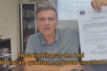 9 NOVOS PROJETOS DE ILUMINAÇÃO SERÃO REALIZADOS EM MONTE SIÃO