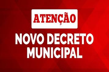 PREFEITURA DE MONTE SIÃO DIVULGA NOVO DECRETO MUNICIPAL