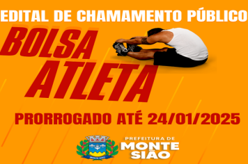 EDITAL CHAMAMENTO PÚBLICO BOLSA ATLETA 2025 