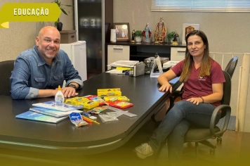 Prefeitura de Monte Sião inova e garante kit de material escolar para alunos da rede municipal