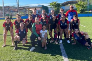 Atletas femininas do futebol society de Monte Sião, são campeãs do Torneio em Serra Negra 