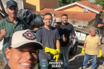 Ação conjunta remove entulhos e combate focos de dengue 