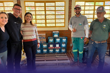Esporte e solidariedade: campeonato municipal de futebol arrecada leite para famílias em vulnerabilidade
