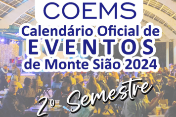  CALENDÁRIO DE EVENTOS 2024 - 2º SEMESTRE