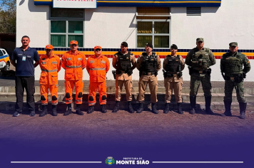 Prefeitura municipal de Monte Sião participa de operação 
