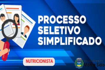 PROCESSO SELETIVO PARA CONTRATAÇÃO DE NUTRICIONISTA