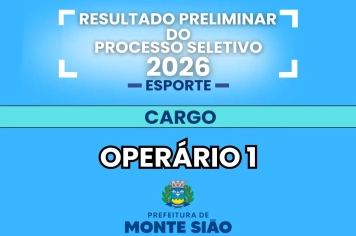 Resultado Preliminar do Processo Seletivo Simplicado do Departamento de Esporte