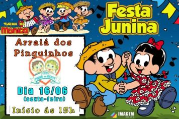 As comemorações juninas nas escolas municipais vai começar pessoal!!!