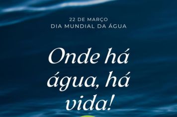 22 de março - Dia Mundial da Água
