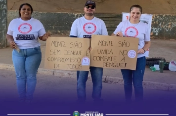 Prevenção e Conscientização Marcam o Dia D de Combate à Dengue em Monte Sião