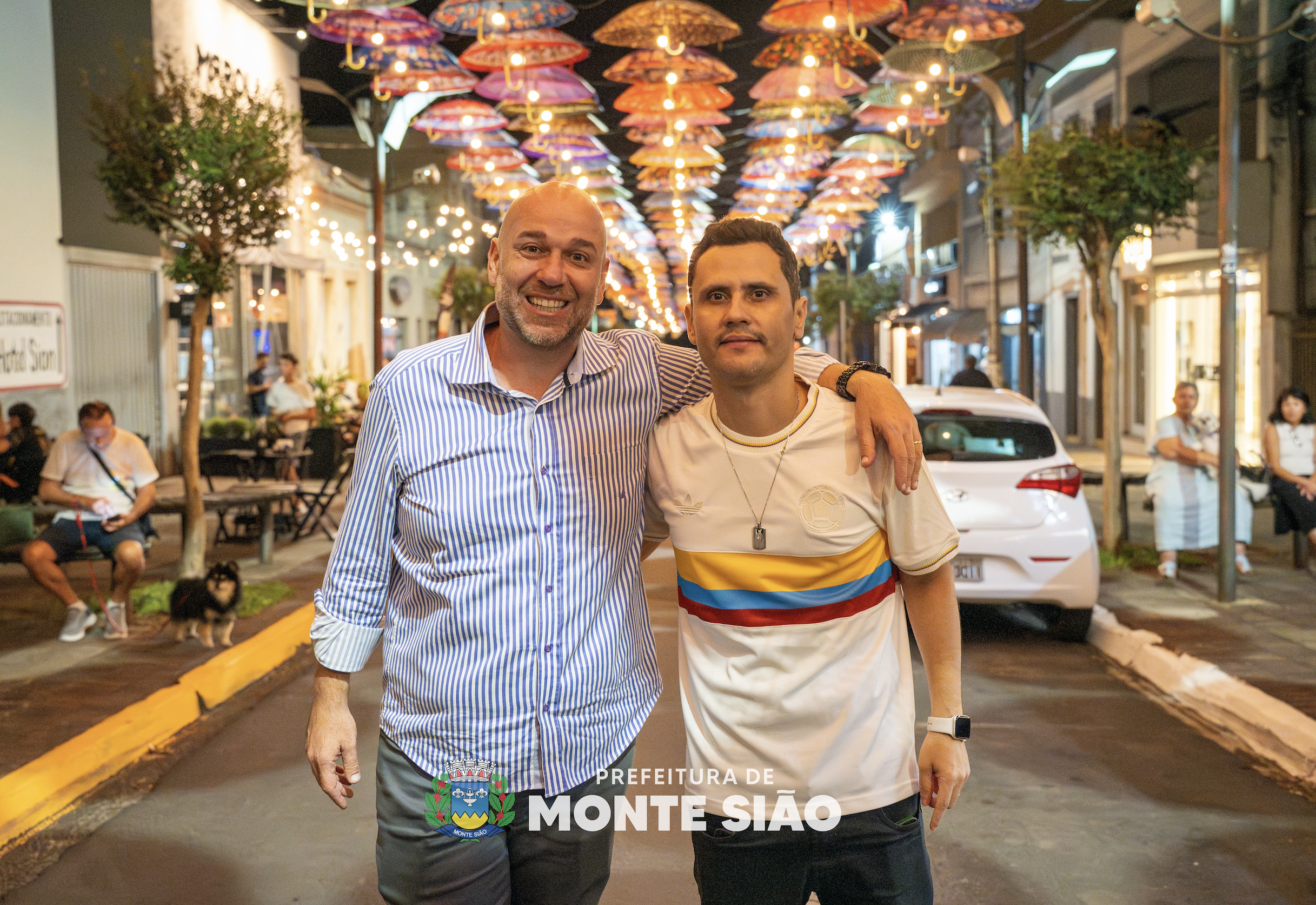 Monte Sião Inaugura o Boulevard dos Guarda-Chuvas Durante Semana de Aniversário da Cidade