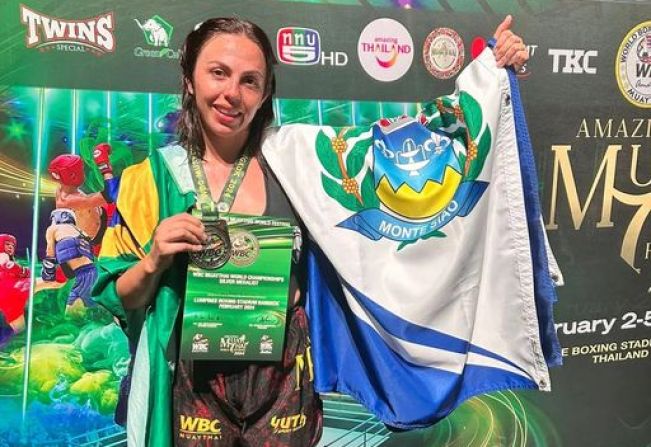 MONTE SIÃO É PRATA NO CAMPEONATO MUNDIAL DE MUAY THAI NA TAILÂNDIA