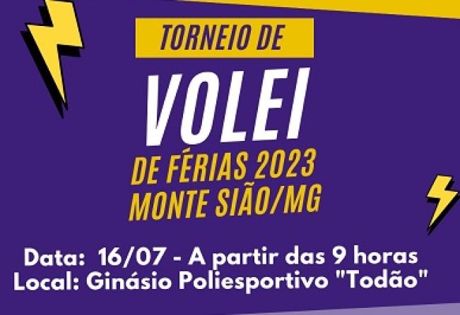 TORNEIO DE VOLEI 2023 - MONTE SIÃO
