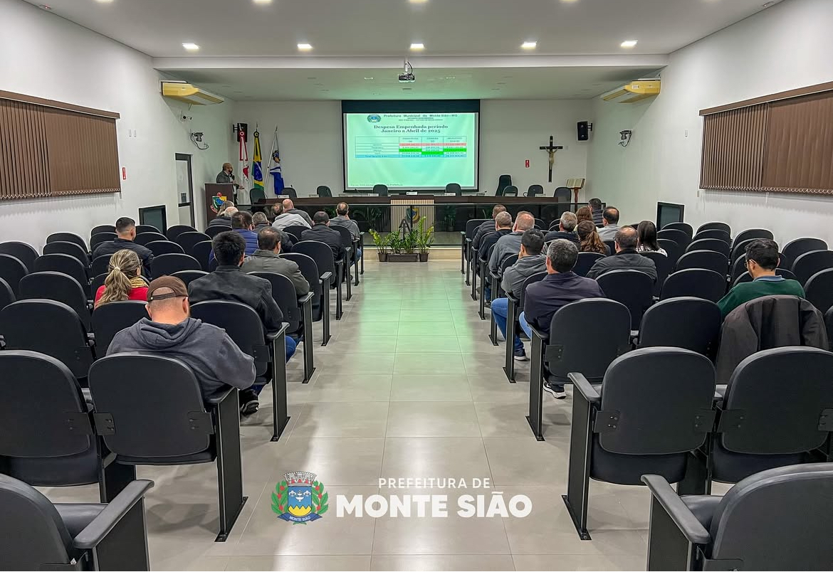 Prefeitura de Monte Sião realiza Audiência Pública para prestação de contas do 1º quadrimestre de 2025