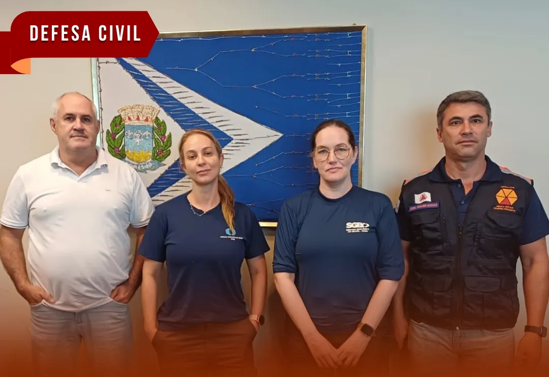 Defesa Civil de Monte Sião recebe equipes de geólogos e realizam Mapeamento de Áreas de Risco (SGB)