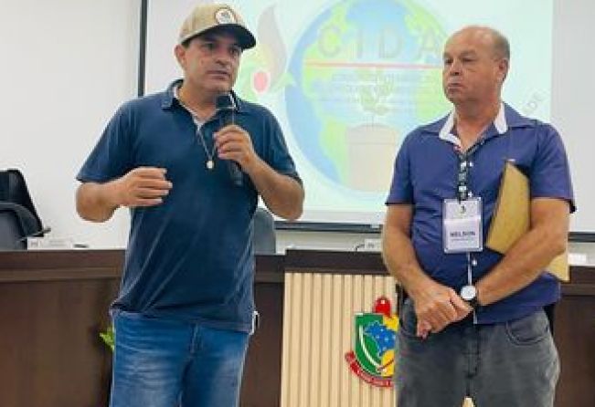 PALESTRA SOBRE A AGRICULTURA FAMILIAR ACONTECEU NA TERÇA-FEIRA DIA 30 DE JANEIRO.