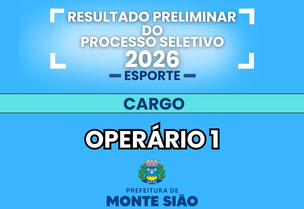 Resultado Preliminar do Processo Seletivo Simplicado do Departamento de Esporte