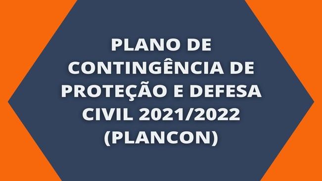 DEFESA CIVIL DIVULGA PLANO DE CONTINGÊNCIA 2021/2022