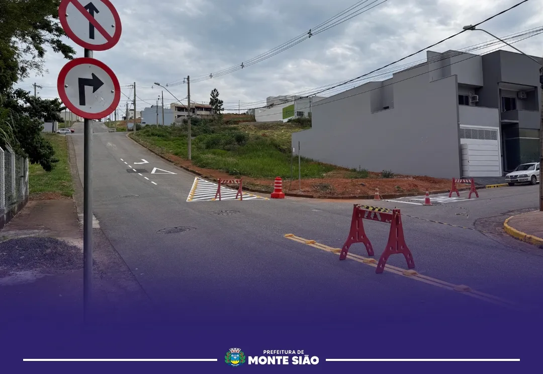 Administração Municipal aprova contramão em acesso à Avenida Rafael David Comparini, visando a segurança e a fluidez do tráfego local.