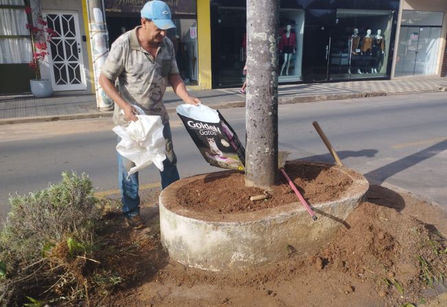 Cidade passa por revitalização promovida pelo Departamento de Agricultura, Pecuária e Meio Ambiente