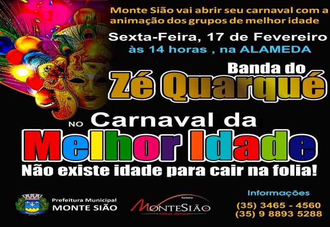 CARNAVAL 2023 COMEÇA NESTA SEXTA-FEIRA EM MONTE SIÃO