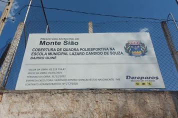 Cobertura da quadra no bairro do Guine